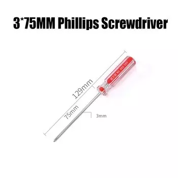 Магнитная отвертка NoEnName_Null Phillips/шлицевая 3/5/6 мм