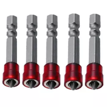 Магнитная отвертка NWSSSDB PH2, красная, из инструментальной стали