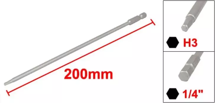 Магнитная отвертка Uxcell H3 H4 H5 H6