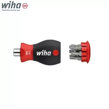 Магнитная отвертка Wiha 33738 со 6 головками