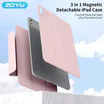 Магнитная разделительная деталь ZOYU для iPad Air 4/5 10,9, для iPad 10 10,9 дюймов 2022 Pro 11 12,9 дюймов 2022 съемный чехол для планшета