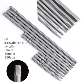 Магнитная шестигранная отвертка Chuilian S2 5 мм 60/100/150 мм