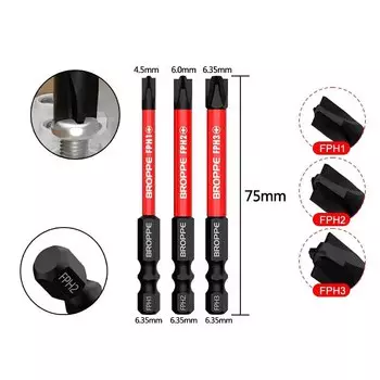 Магнитная шлицевая крестовая отвертка Conboom FPH1 FPH2 FPH3