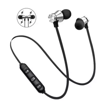 Магнитные беспроводные наушники TWS, Bluetooth-наушники, стерео Музыкальная гарнитура, спортивные наушники-вкладыши, наушники с микрофоном для Xiaomi