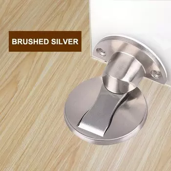 Магнитные дверные ограничители WV, стопор для дверей, защита от скрытых чертежей дверей, крепление пола, без гвоздей, фурнитура ограничитель для двери стоппер для двери стопор для двери дверь ограничитель двери фиксато