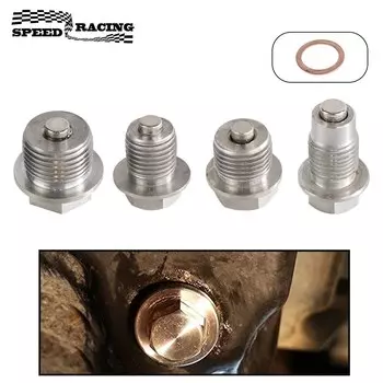 Магнитные Гайки Для Сливной Пробки Из Нержавеющей Стали M12x1,25 M14x1,5 M16x1,5 M18x1,5 Для Автомобилей, Автоаксессуары