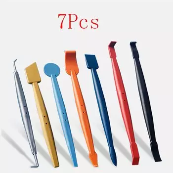 Магнитные микро-виниловые палочки, скребок для автомобильной пленки, инструменты для пленки, микро-палка, скребки, изогнутые оттенки, инструменты для виниловой упаковки