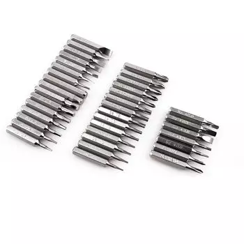 37 шт., насадки для отвертки, 28 мм H4