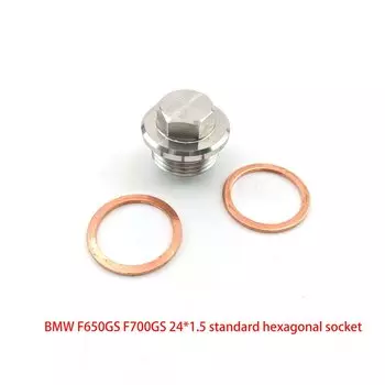 Магнитные сливные винты из нержавеющей стали для BMW Motorrad F650GS F700GS F800GS Muji 650DS