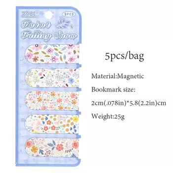 Магнитные закладки Mr. Paper 5 шт.