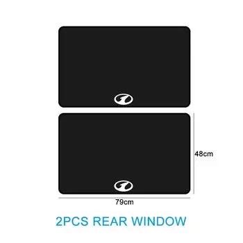 Магнитный автомобильный черный солнцезащитный козырек для FAW Besturn T77 V2 X40 V5 F5 X80 B50 Vita V70 D60, защитный чехол