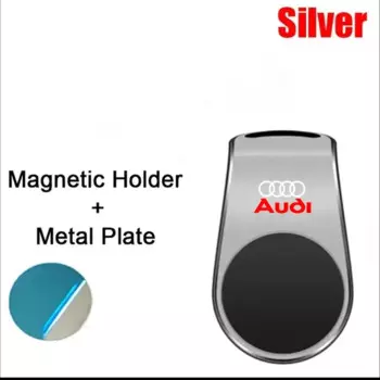 Магнитный автомобильный держатель для телефона в автомобильной подставке для телефона, зажим для Audi A3 A4 A5 A6 A7 A8 Q3 Q5 Q7 Q8 Автомобильные аксессуары