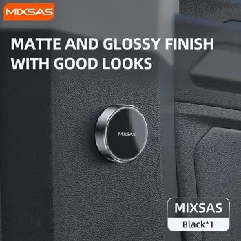 Магнитный автомобильный держатель ремня безопасности MIXSAS, ремень безопасности из сплава, нескользящий ограничитель расстояния, фиксированная пряжка для Tesla VW BMW Nissan, автоинтерьер