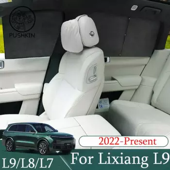 Магнитный автомобильный солнцезащитный козырек для Lixiang L9 L8 L7 2022 2023 2024, сетчатые шторы на боковые окна, солнцезащитный козырек, УФ-тепловой солнцезащитный козырек
