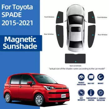 Магнитный автомобильный солнцезащитный козырек для Toyota Porte Spade XP140 2012-2020, передняя ветровая занавеска, задний козырек