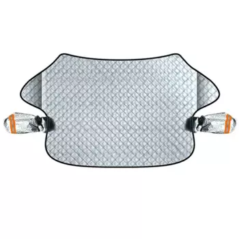 Магнитный чехол для лобового стекла автомобиля, защита от снега, мороза, солнца, водонепроницаемый Зимний чехол для лобового стекла автомобиля