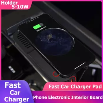 Магнитный черный интерфейс для телефона Volvo XC90 S90 V90 XC60 S60 V60 C60 2016-2023, автомобильное беспроводное зарядное устройство, Индукционная зарядка Magsafe