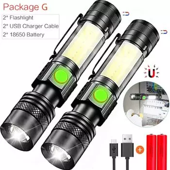 Магнитный фонарик POCKETMAN 12000 люмен