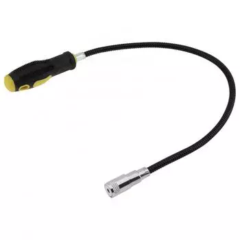 Магнитный инструмент для захвата со светодиодной подсветкой, гибкий пружинный магнитный захват, зубцы для пальцев, удлинение рычага для захвата мусора