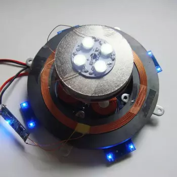 Магнитный левитационный модуль Lusya с нагрузкой 500 г, Магнитная подвеска с магнитной подсветкой