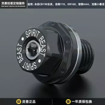 Магнитный масляный отстойник для мотоцикла, гайка для слива масла, винт для слива масла, болт для слива масла для Honda CB190 Kawasaki H2/R Z1000 Ninja 400