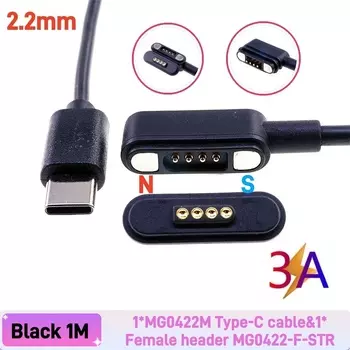 Магнитный разъем Pogo Pin USB-C RTLECS MG0XX-Type-C