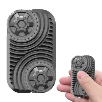 Магнитный слайдер для пальцев, металлический фиджет-слайдер из цинкового сплава, магнитный автомобильный колесный слайдер, игрушка-антистресс для детей, для беспокойства