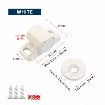 Магнитный замок для шкафа NAIERDI