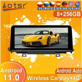 Магнитола для BMW X5 F15 X6 F16 256-2013, 2016 ГБ, Android 11