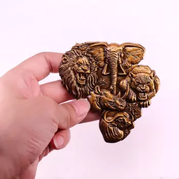 Магниты "Большая пятерка Африки" из меди