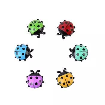 Магниты для холодильника Божья коровка 6 шт.