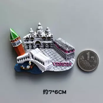 Магниты для холодильника Лондон смола