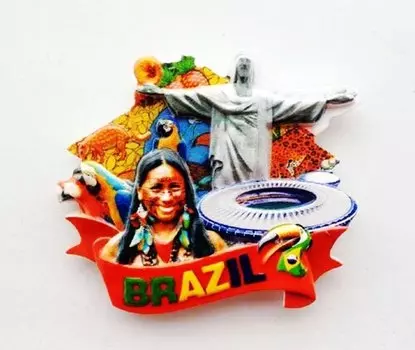 Магниты для холодильника TUOYIRUBLUEX 3D Рио-де-Жанейро