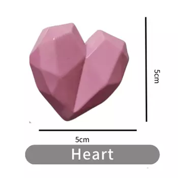 Магниты на холодильник 3D еда розовый набор