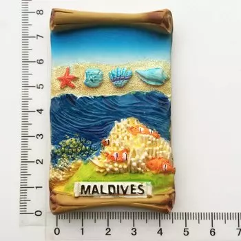 Магниты на холодильник Азия Мальдивы