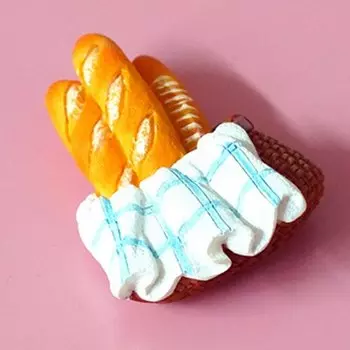 Магниты на холодильник "Багет" из смолы 5 шт. Decker