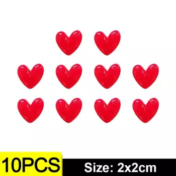 Магниты на холодильник сердце из смолы