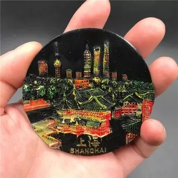 Магниты на холодильник Шанхай