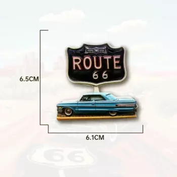Магниты на холодильник US Route 66 BearPaw