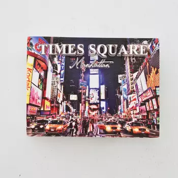 Магниты на холодильник в стиле Таймс-сквер