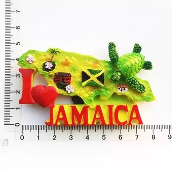 Магниты на холодильник Ямайка