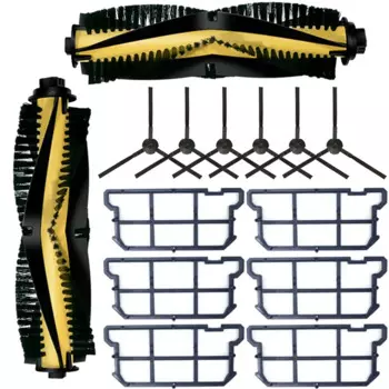 Основная боковая щетка основной пылевой фильтр HEPA швабры щетка крышка для ILIFE V7S V7 V7s pro ilife v7s plus Запчасти для робота-пылесоса