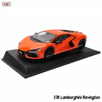 Maisto 1:18 Lamborghini Ravington оранжевая классическая модель автомобиля из сплава статическая модель литья под давлением Коллекционная Подарочная игрушка в подарок