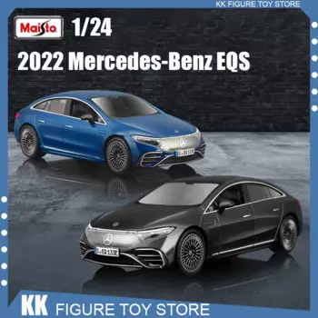 Maisto 1:24 2022 Mercedes Benz EQS Новый энергетический внедорожник модель автомобиля выпуск внедорожника роскошный внедорожник из сплава подарок-игрушка Mercedes Benz
