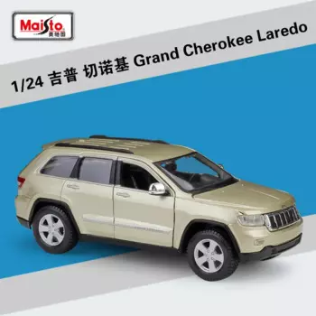 Maisto 1:24 JEEP Grand Cherokee Laredo, модель литая металлическая игрушечная машинка из сплава, Коллекционные детские подарки B470