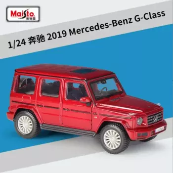 Maisto 1:24 Mercedes-Benz G-Class G500, модель автомобиля из сплава, литая под давлением, металлическая игрушка, внедорожники, модель автомобиля, коллекция моделирования для детей