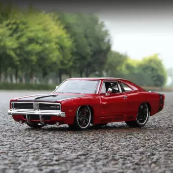 Maisto 1:25 Dodge Charger R/T 1969 модель автомобиля из сплава Литые и игрушечные Автомобили Коллекционная игрушка автомобиль