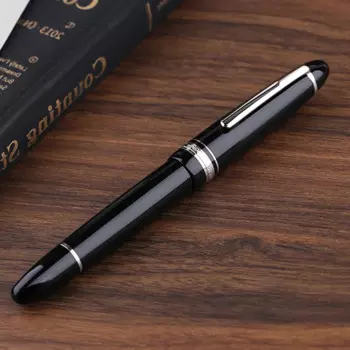 MAJOHN Final Craftsman P136 ручка из смолы, металлический медный поршень, поглощающие чернила, визуальные чернила, подарочная ручка для окон, ручка для практики письма, чернильная ручка