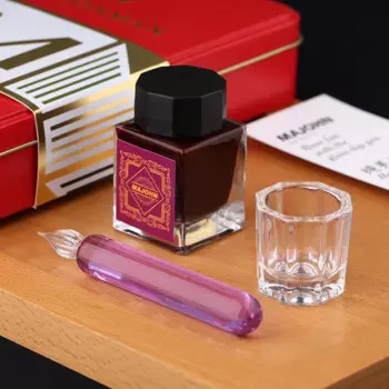 MAJOHN/Mojiang стеклянная погружная ручка с чернилами