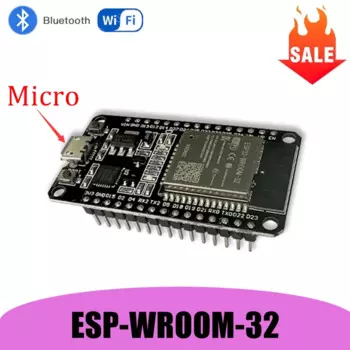 Макетная плата ESP32 30Pin, беспроводной модуль Wi-Fi Bluetooth, сверхнизкое энергопотребление, двухъядерный, ESP32-WROOM-32S 32D ESP 32